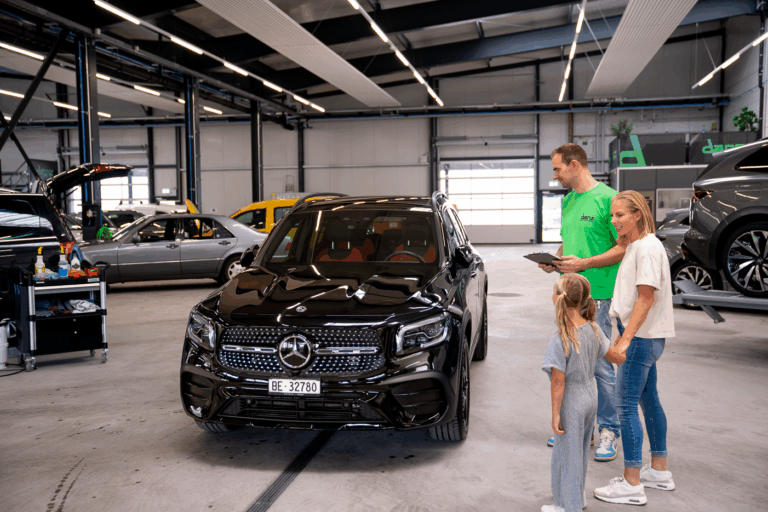 Auto reinigen und polieren